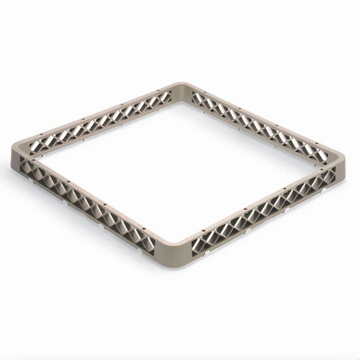 Extensor de Prateleira para Máquina de Lavar Loiça, Tamanho Completo 49,85 cm L x 49,85 cm P x 4,45 cm A Cinzento por atacado de EcoQuality