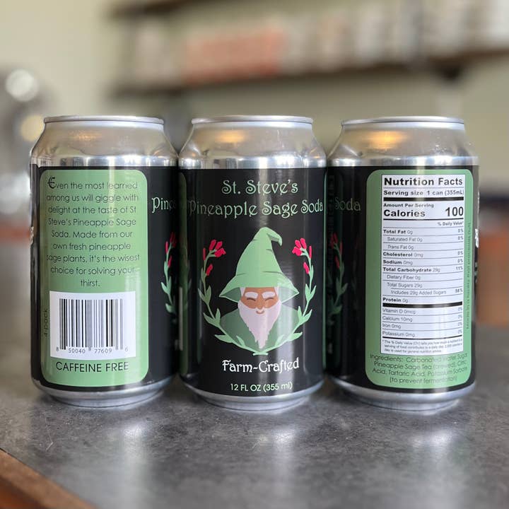 St. Steve's Farm-Crafted Beverages - Wholesale Soda/Carbonated Drink - Soda- 4 Flavor Mixed Case