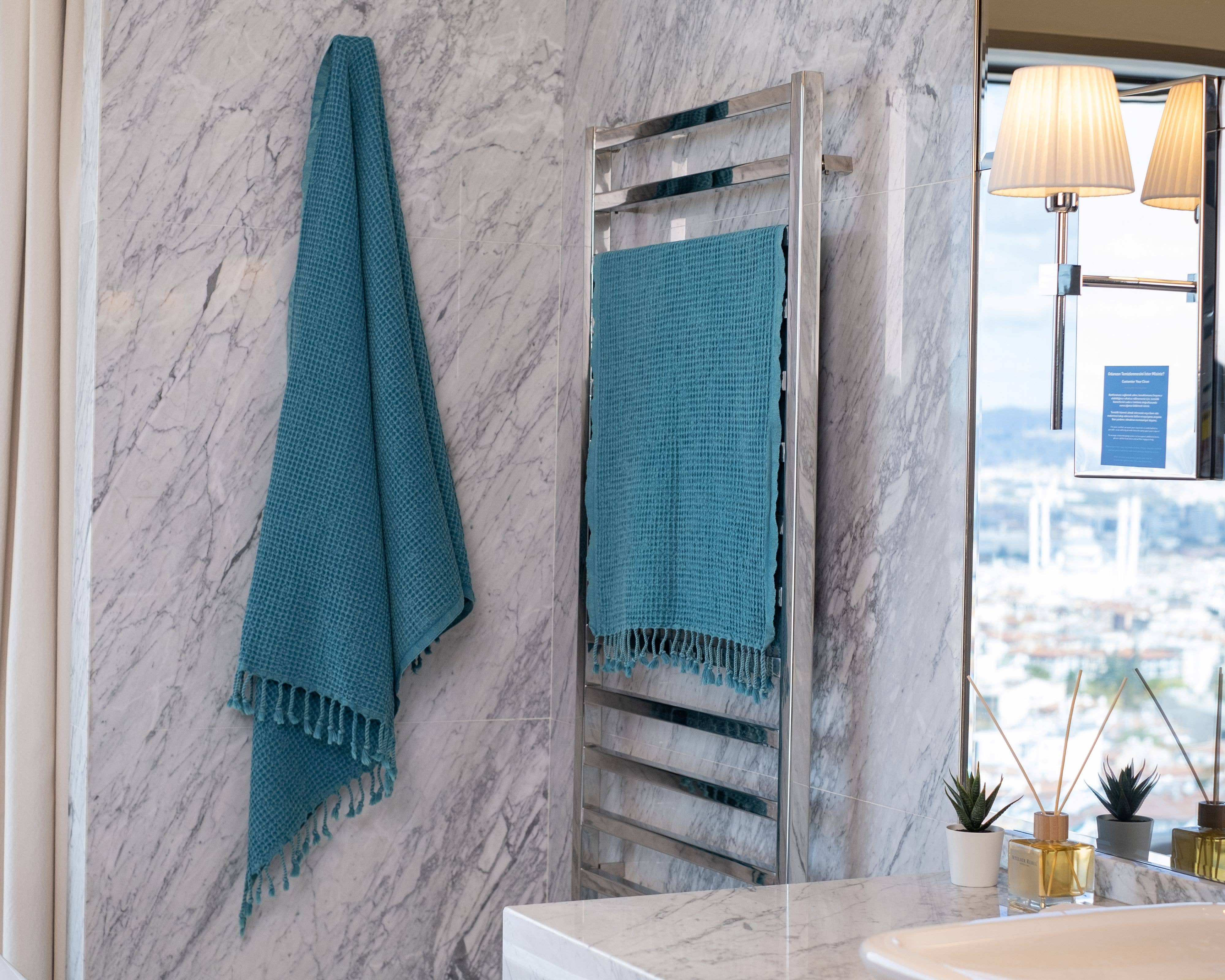 Kalkedon Towels - Wholesale Bath Towel - Stonewashed Waffle Bath Towel| Turkish Towel | Spa Towel13