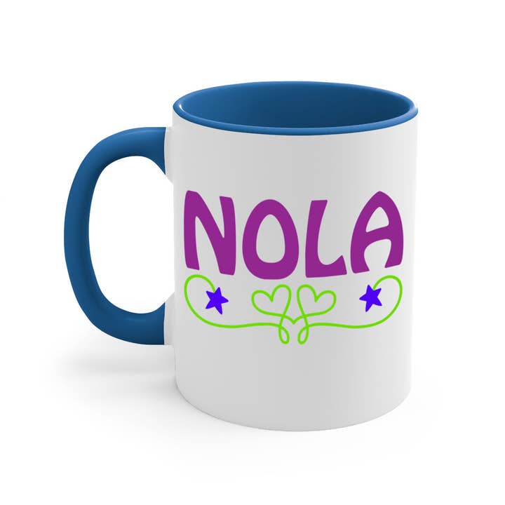 nola 5#- mardi Gras-mok/koffiekop voor wholesale door Mugs R Us