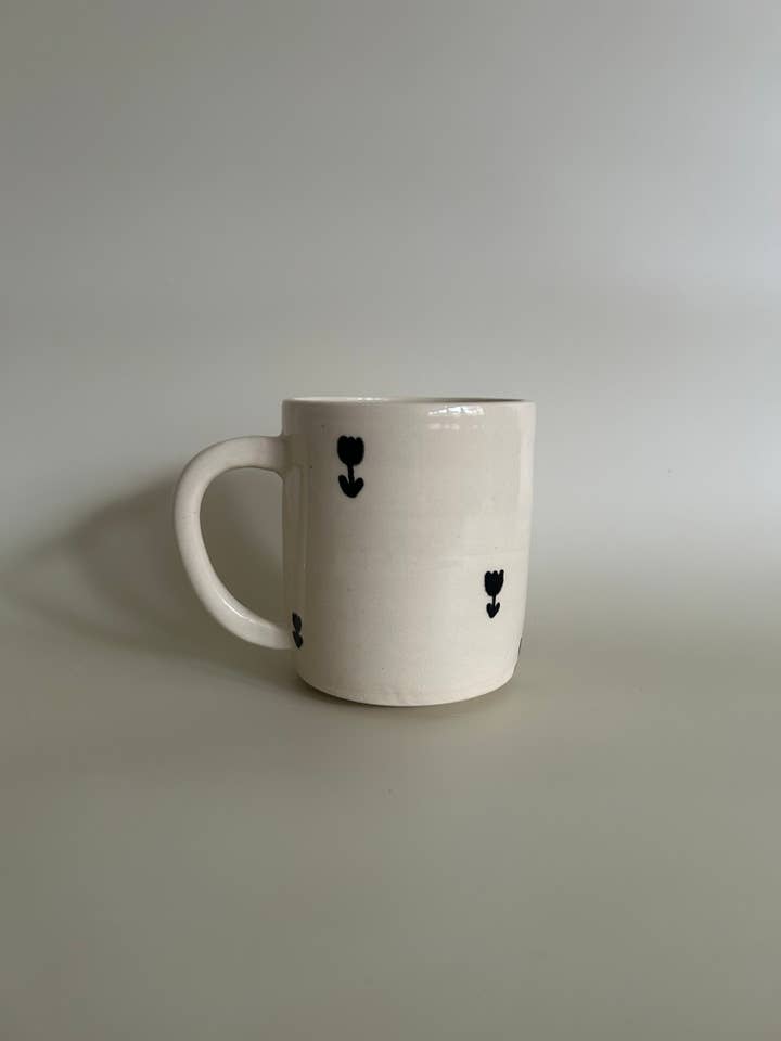 Handmade Tulip Mug for wholesale by Cup Half Full Ceramics