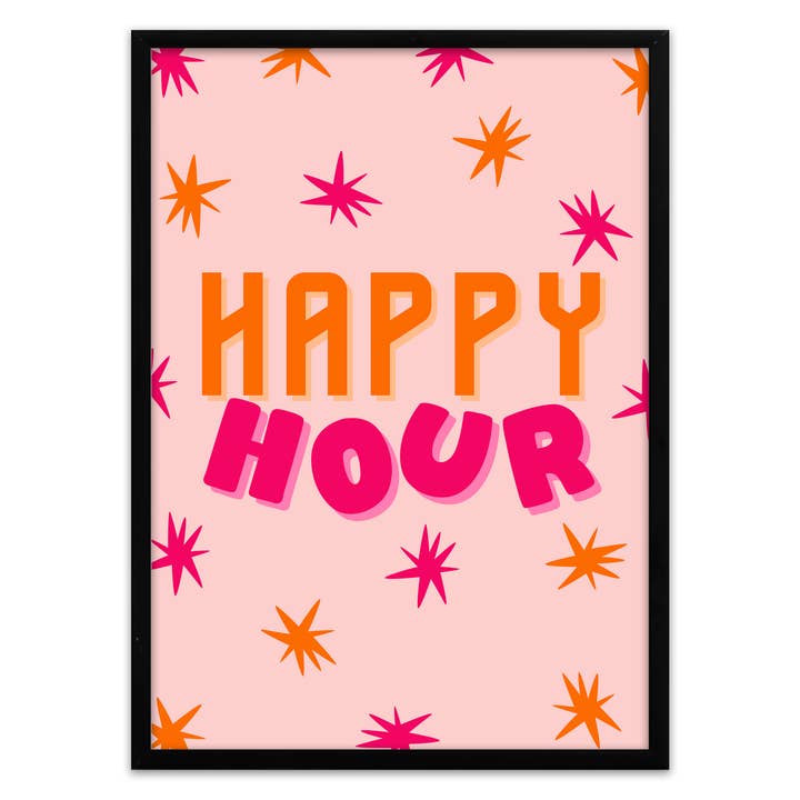 Danni Boden Designs - Wholesale Art Print - Happy Hour - Home/Bar/ Kitchen Print1