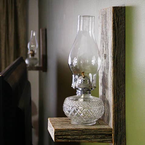 Oak & Post Furniture - Vendita all'ingrosso Mensole da parete - Applique da parete in legno di recupero stile rustico.
