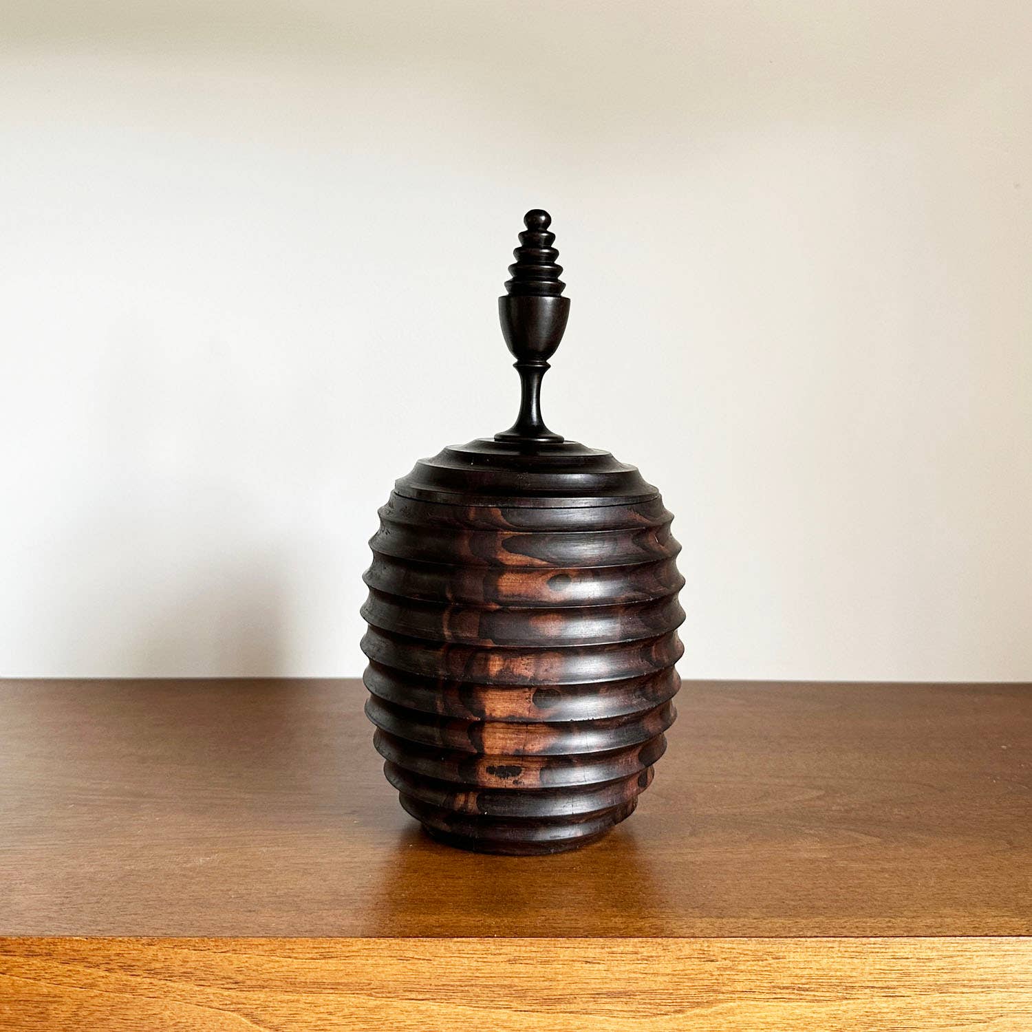 OUTPOST ORIGINAL - Vendita all'ingrosso Decorazioni da tavolo - Vaso in legno di ebano - Gamma Matola0