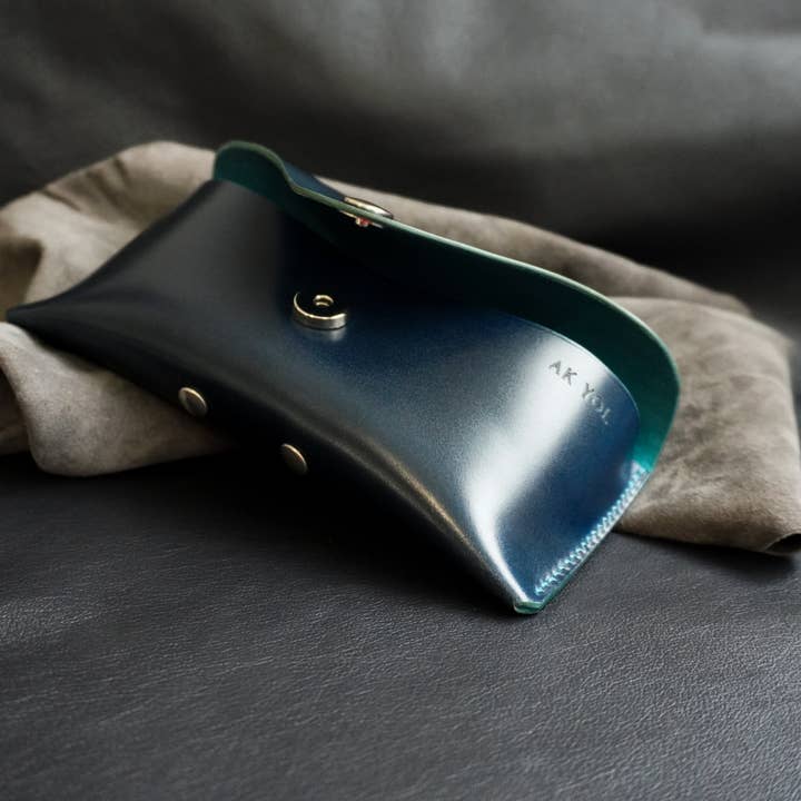 Funda para gafas Shell Cordovan para venta al por mayor de Ak Yol Atelier