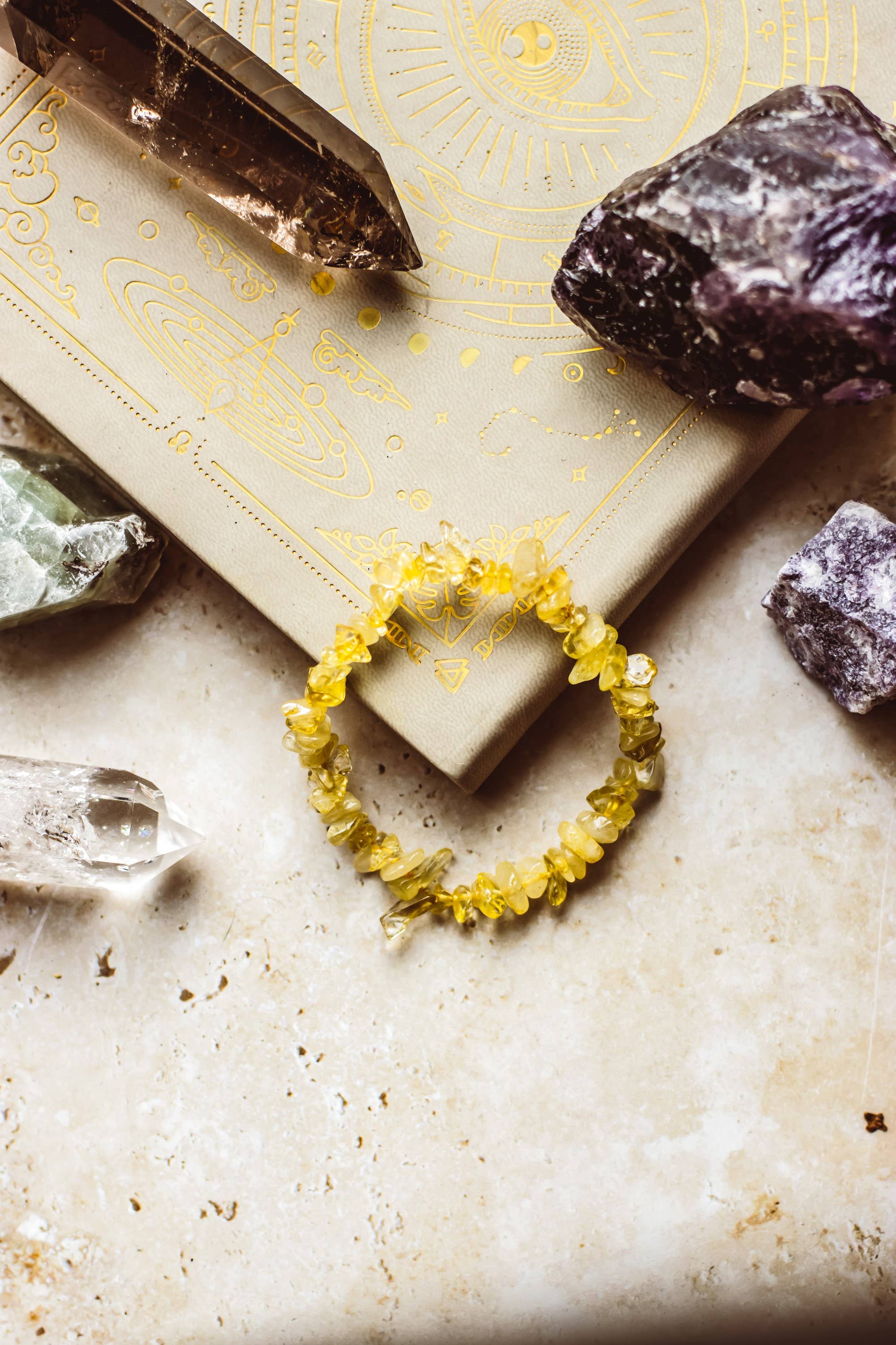 Mindful Living Co. – Großhandel Perlenarmband – Armband aus natürlichen Kristall-Edelstein-Chips | Kristallschmuck15