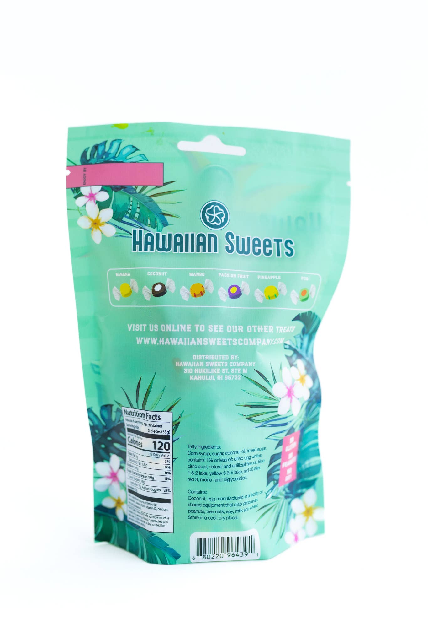 Hawaiian Sweets - Wholesale Taffy - Hawaiian Mix Salt Water Taffy1