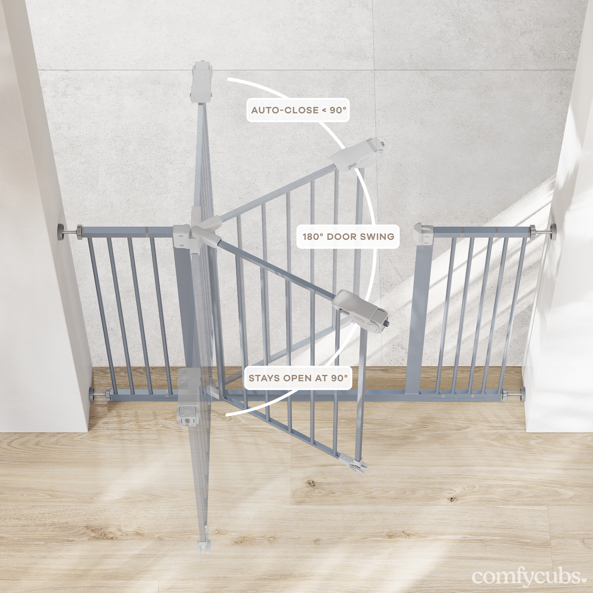 Comfy Cubs - Wholesale Pet Folding Gate - Dog - Baby Safety Gate by Comfy Cubs19