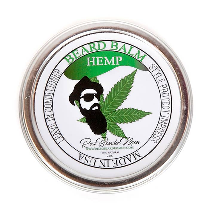 Cáñamo Barba Bálsamo 2oz para venta al por mayor de Real Bearded Men