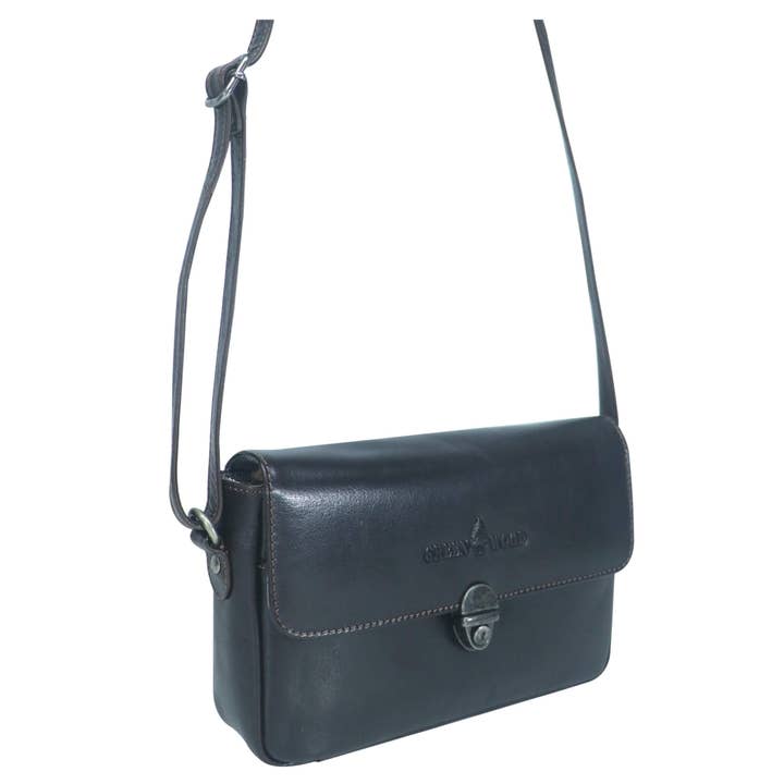 Greenwood – wholesale Crossbody bag – Women's – Birgit Women's Crossbody Bag Small Brown Leather Bag5