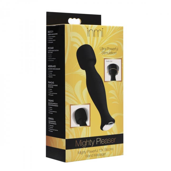 INMI Toys - Wholesale Sex Toy - Mighty Pleaser Powerful 10x Silicone Wand Massager