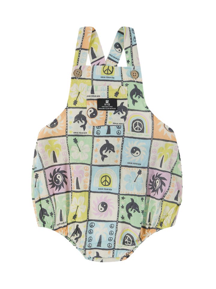 CHILL COVE GEWEBTER ROMPER für den Großhandel von Rock Your Baby