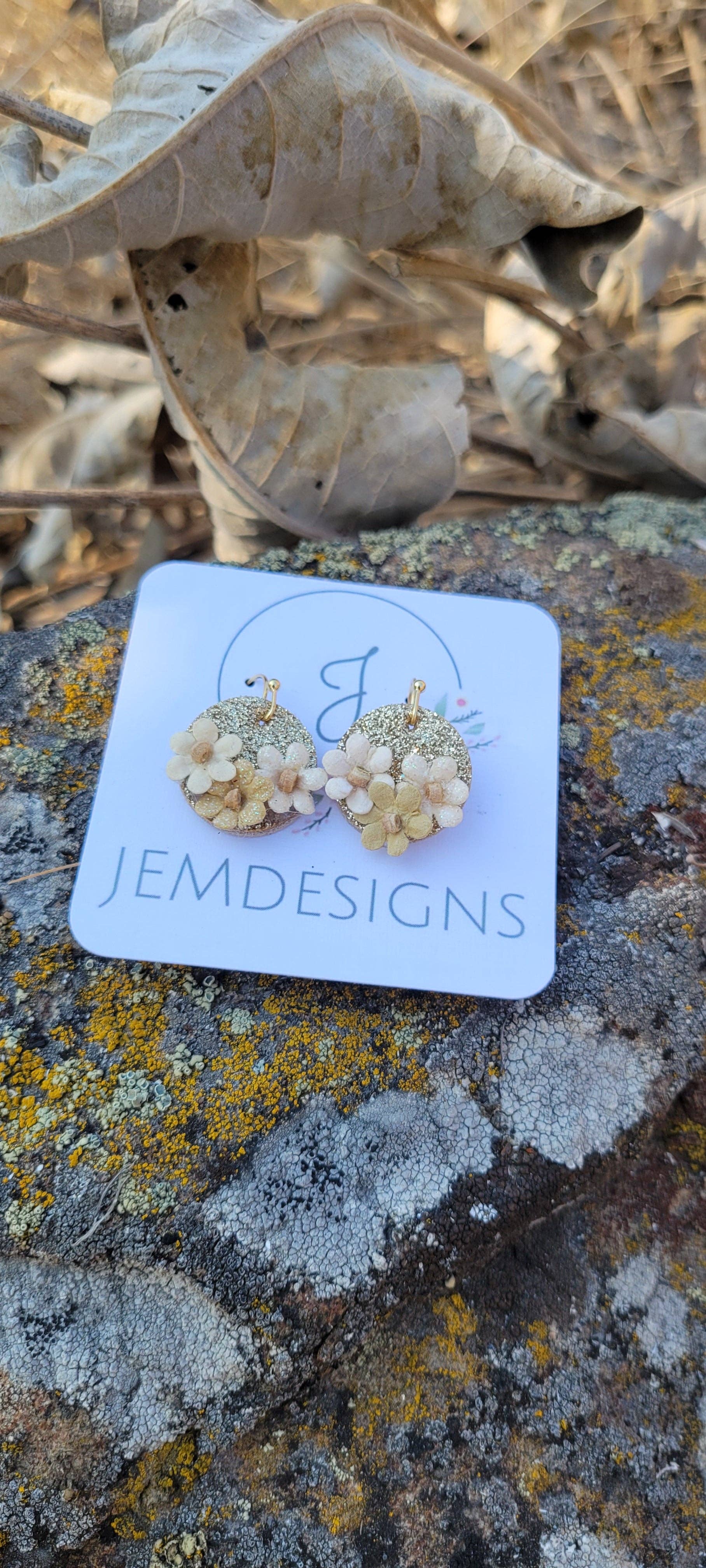 JEMdesigns - Wholesale Dangle Earrings - Sunlit Bloom Earrings2
