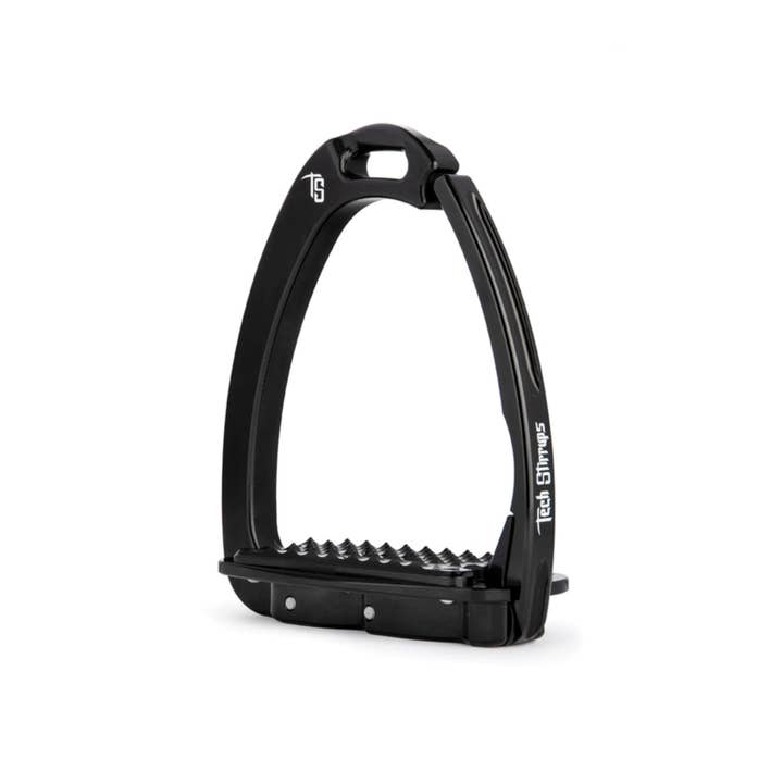 Étriers inclinés de dressage Tech Stirrups Venice pour la vente par JPC Equestrian