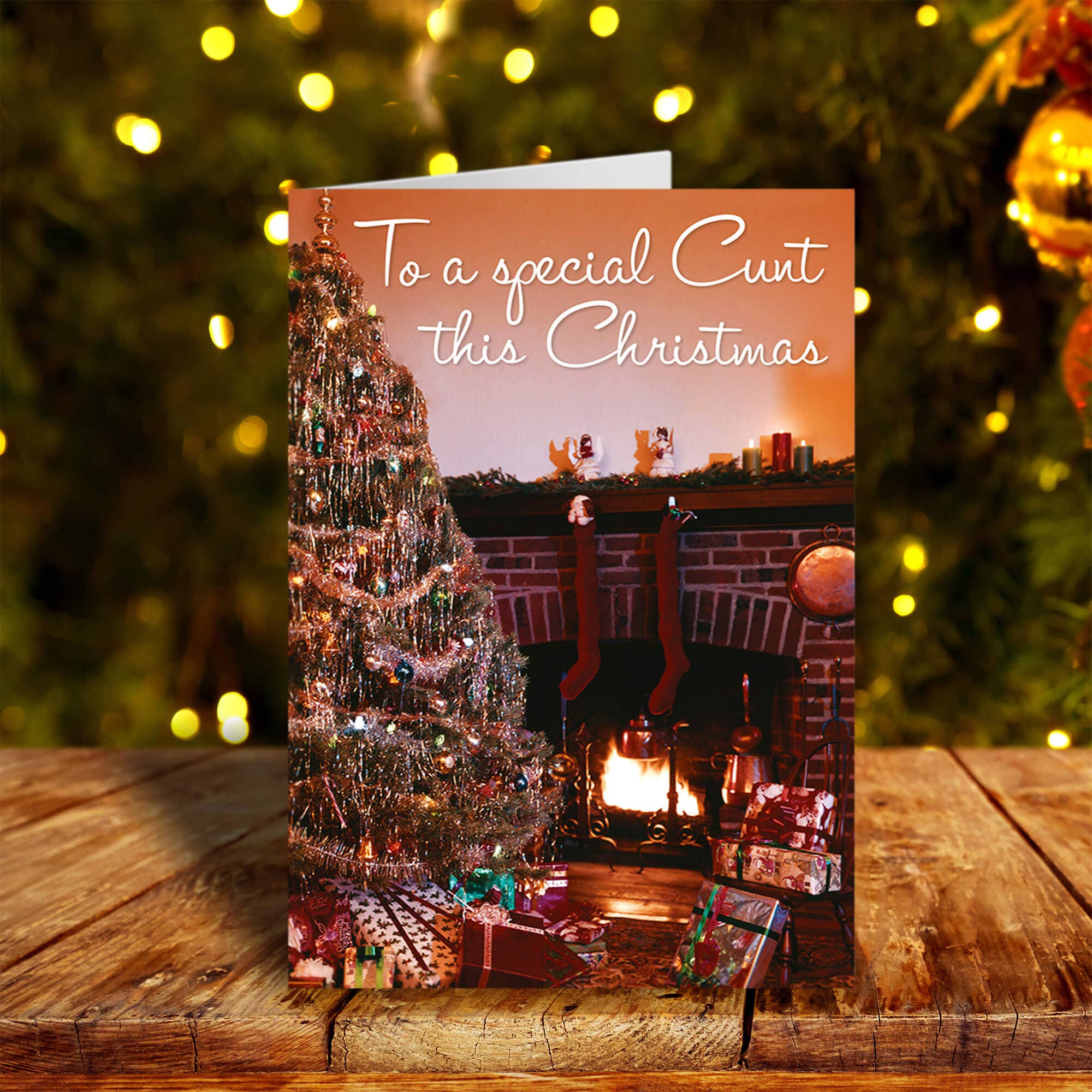 Dean Morris Cards - Wholesale Christmas Card - To a Special C*nt this Greeting Card2