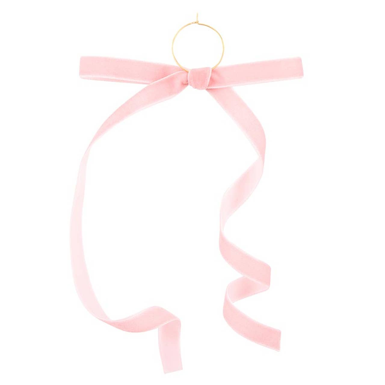 Santa Barbara Design Studio by Creative Brands - Wholesale Wine Charm - Velvet Bow Wine Charms - Blush - Set of 64