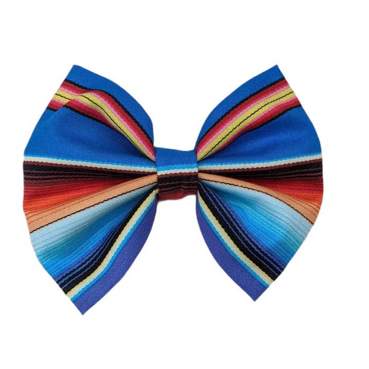 O'dessa's Closet & More - Vente Nœud pour cheveux – enfant - Serape Noeud - Serape Cotton Noeud - Serape Girls Bows - Mexicain1