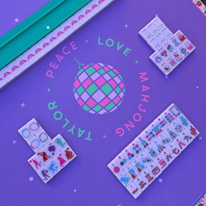 Peace Love Mahjong - Wholesale Board Game - Taylor's Tiles - Mahjong Set