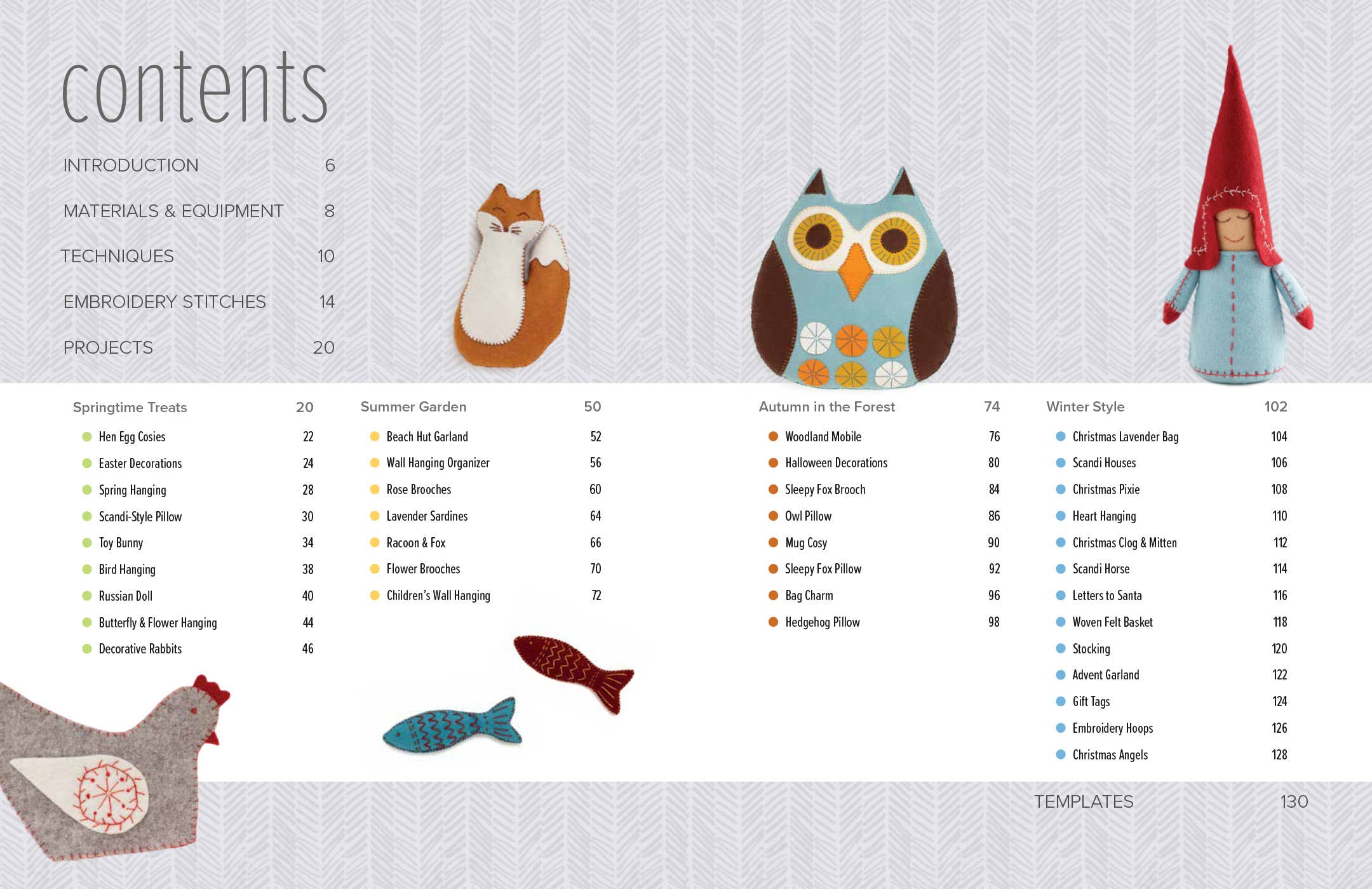 Penguin Random House LLC - Wholesale Crafts, Hobbies & DIY - A Year of Felt Decorations2