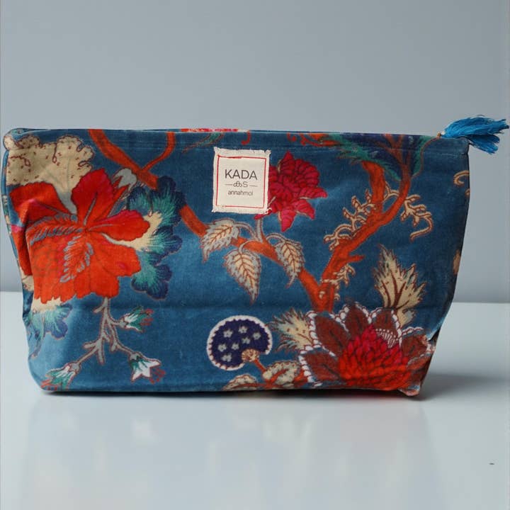 Annahmol - Wholesale Makeup/Cosmetic Bag - Velvet Cosmetic Bag/Pouch: Assorted Prints14
