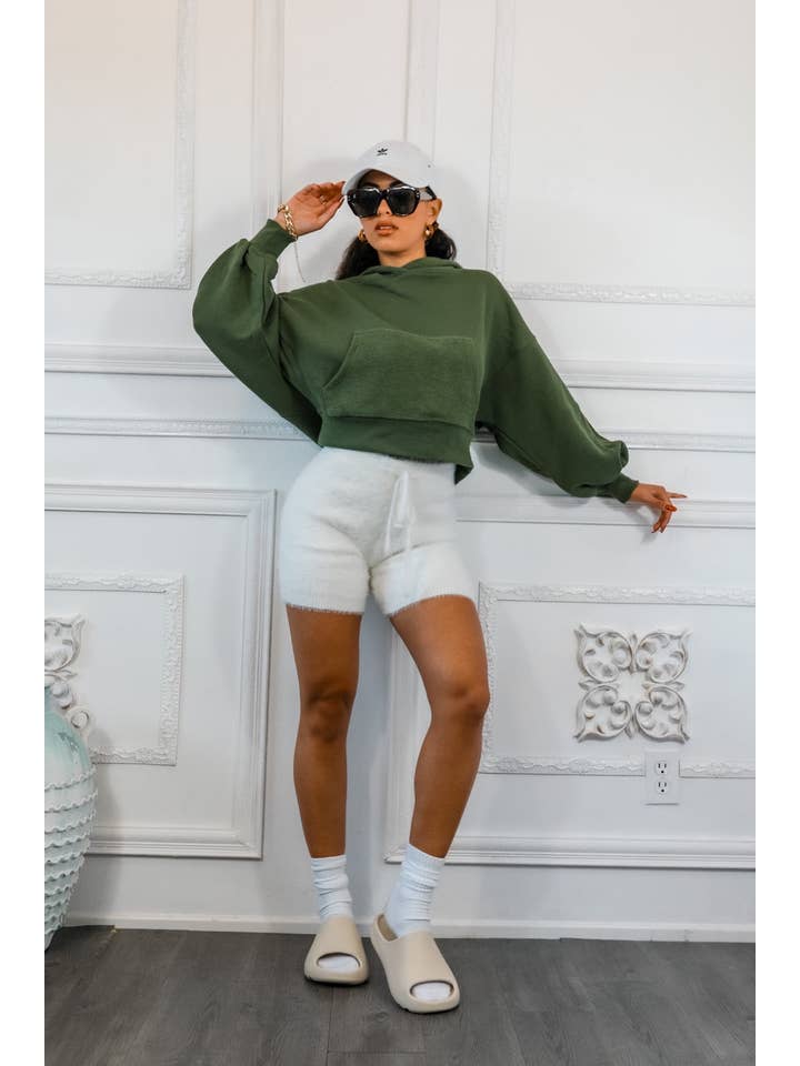 SurelyMine - Wholesale Hoodie - Women's - French Terry Kangaroo Pocket Hoodie