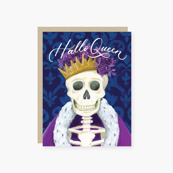 2021 Co. x Holiday Junkie Halloqueen Halloween Card for wholesale by 2021 Co.