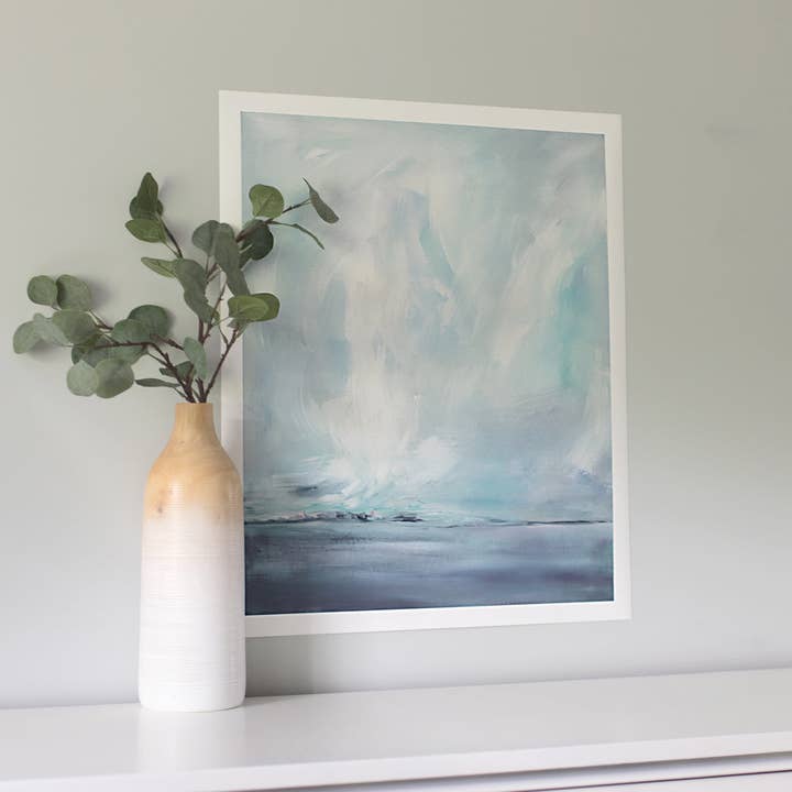 Smokey Quiet in the Distance - Rolled Print for wholesale by Julia Contacessi Fine Art