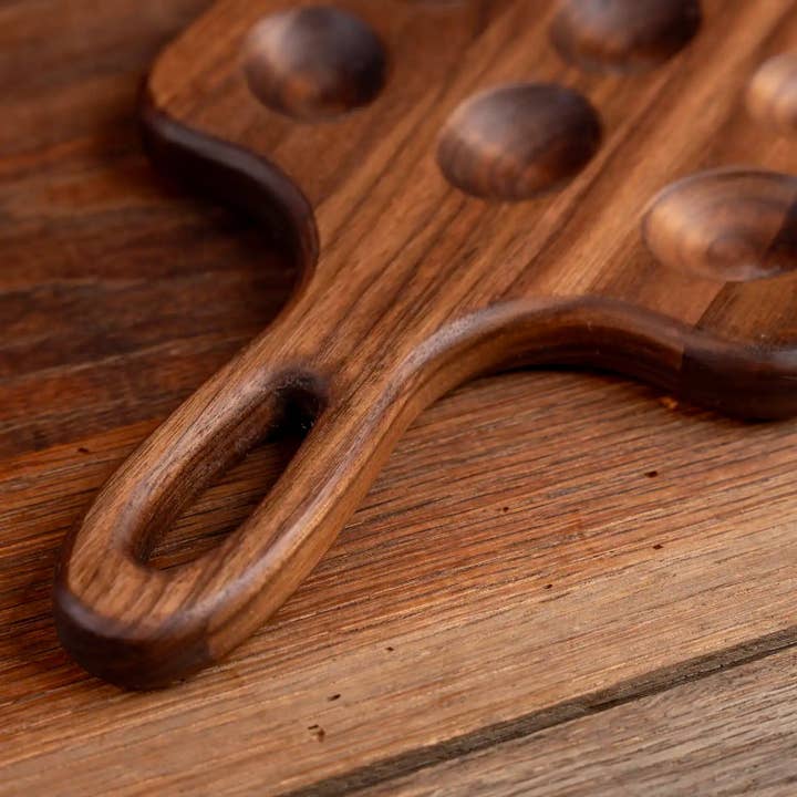 Laurel Mercantile - Wholesale Egg Cup/Holder - Walnut Deviled Egg Tray | 18 egg4