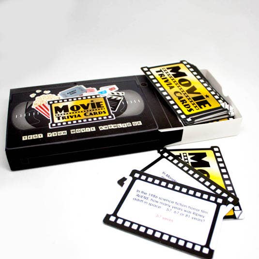 Gift Republic - Wholesale Card Game - Movie Trivia Cards1