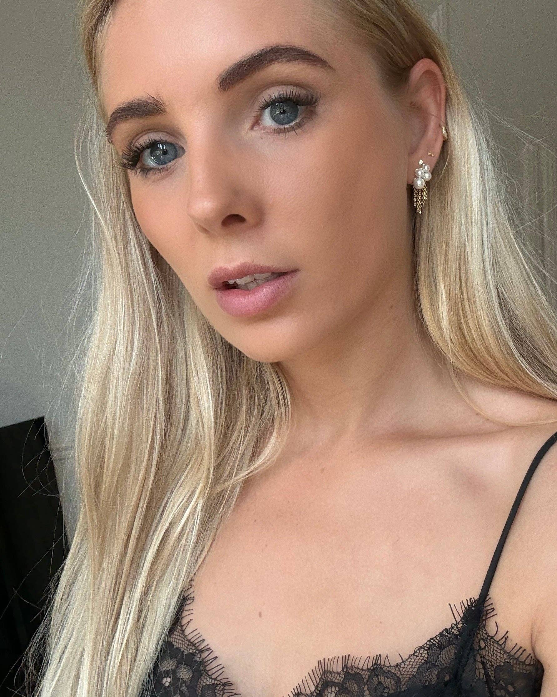 Nava Copenhagen - Wholesale Dangle Earrings - Pelagia Earrings - Gold Plated1