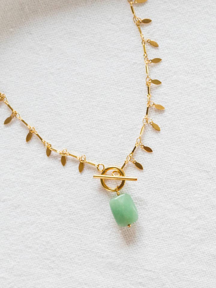 Lou halsband - Aventurin för wholesale av SIKA BIJOUX