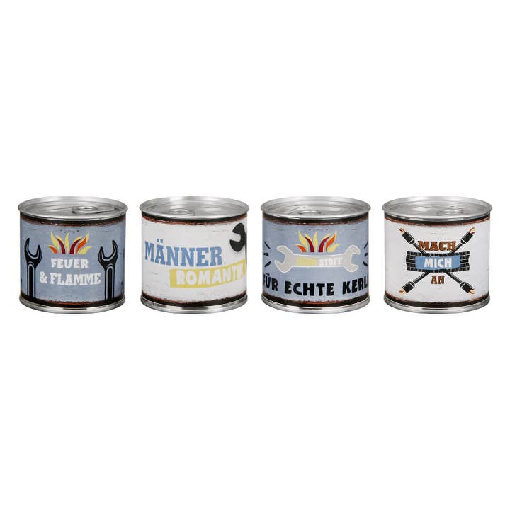 Candle “Screwdriver” 4-assorted, for wholesale by Gilde Handwerk Macrander GmbH & Co. KG