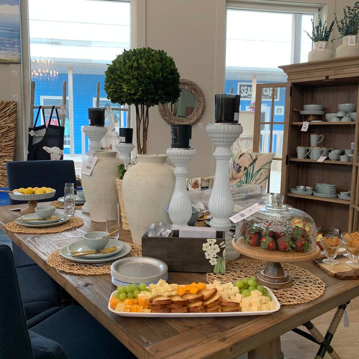 Indriya Home - Wholesale Candle Holder - Mouthblown Recycled Glass Candle Holders-2 sizes
9