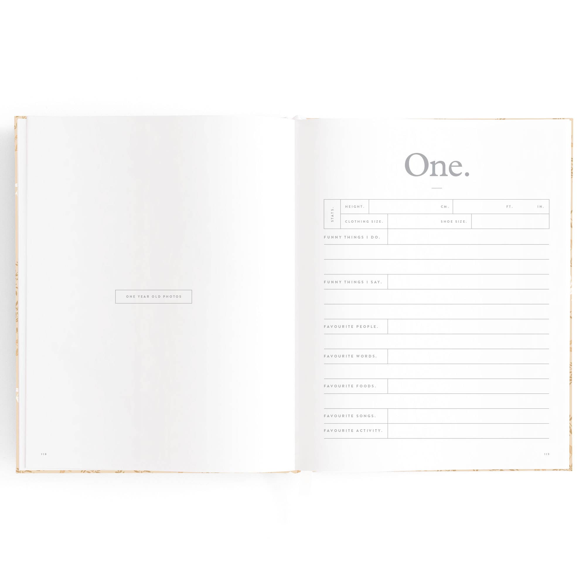 Fox & Fallow - Wholesale Memory Book - Kids & Baby - Baby Book Cedarwood8