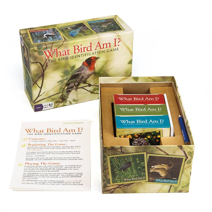 Outset Games and Cobble Hill Puzzles - Wholesale Board Game - What Bird Am I? Game - The Ultimate Birding Challenge