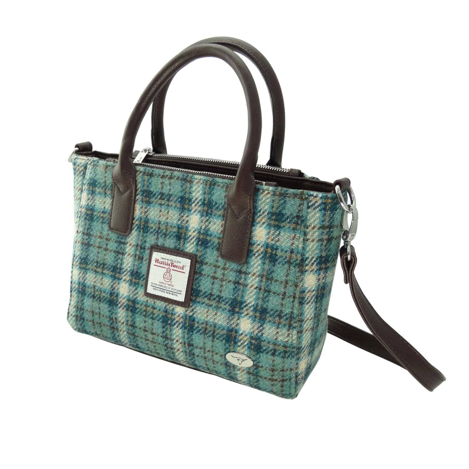 Dublin Gift Company - Vente Tote bag – femme - Petit sac cabas en tweed Harris25