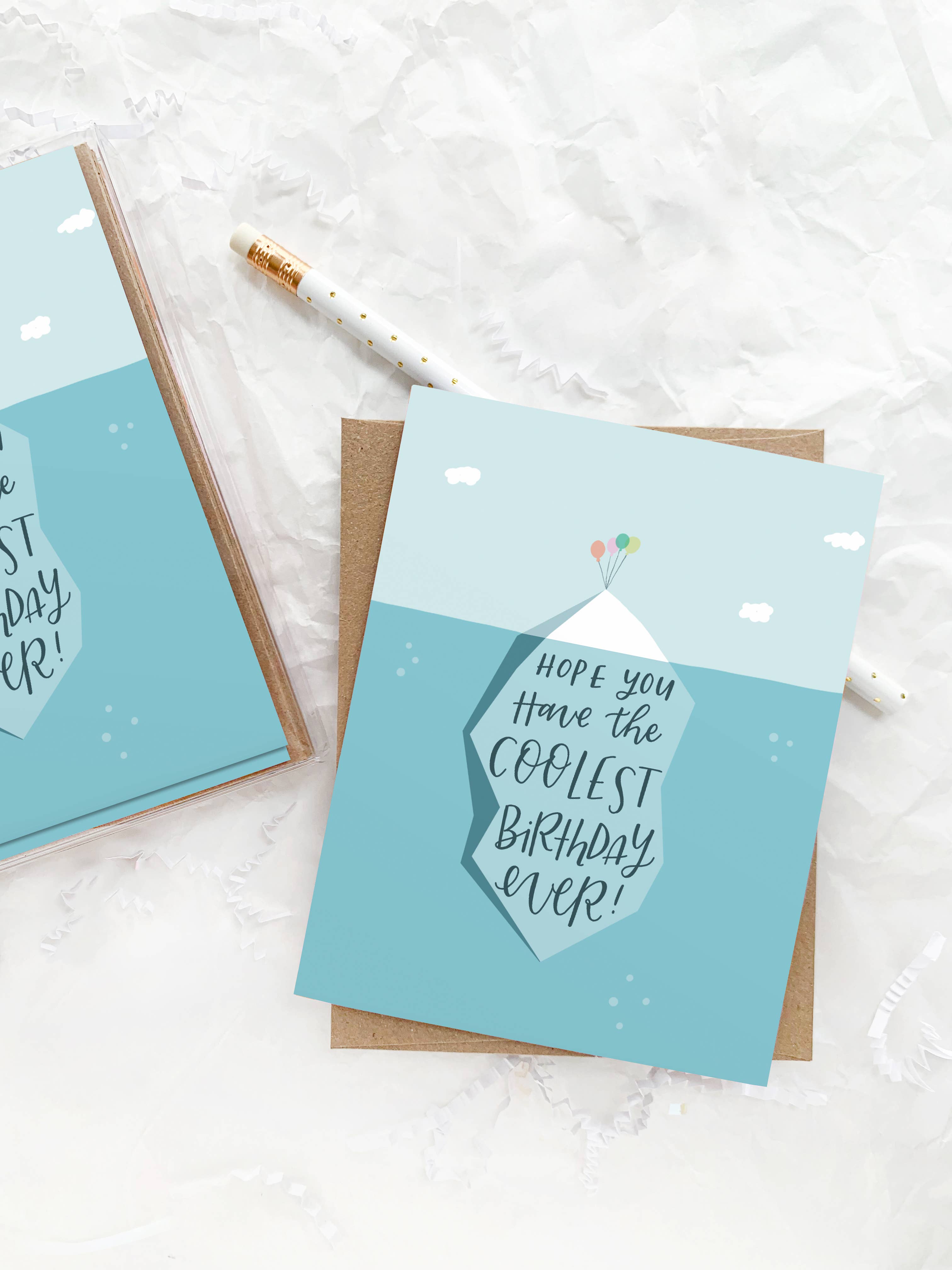 Happy Tines Design Co. - Wholesale Birthday Card - Greeting Card: Birthday Coolest Ever, Gender Neutral1