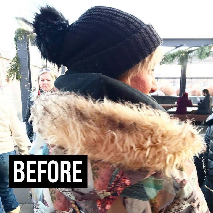 Namakan Goods – Großhandel Pelz-/Kunstpelzmantel – Damen – Arktischer Fuchs Kunstpelz Ruff5