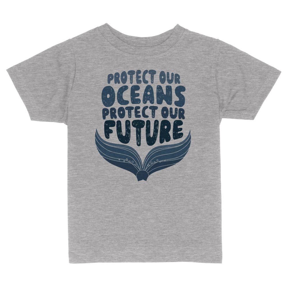 femfetti - Wholesale Screen Printed T-Shirt - Kids - Protect Our Oceans Toddler or Youth Shirt2