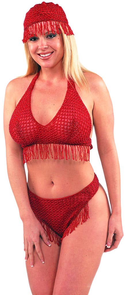 Western Fashion – Großhandel Fashion-Stirnband – Damen – Perlenkappe - Kurze Fransen12