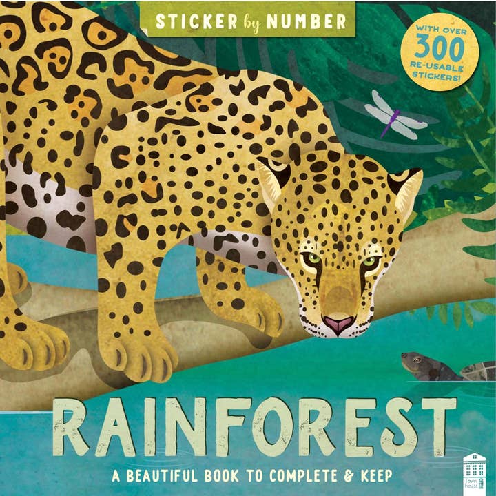 Sticker by Numbers Rainforest for wholesale by Hinkler Australia