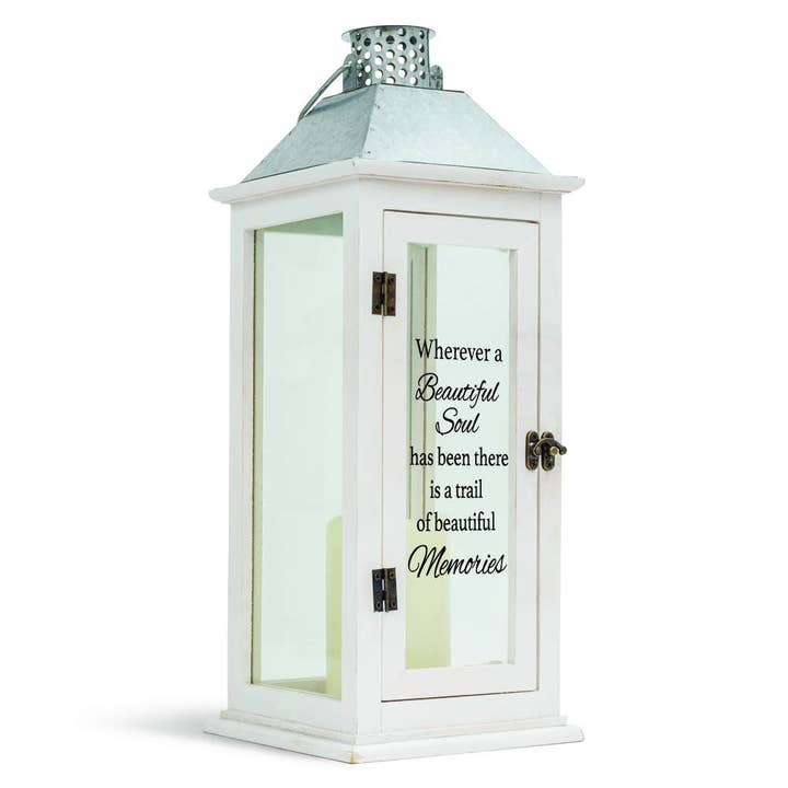 WHEREVER A BEAUTIFUL SOULD HAS BEEN THERE LANTERN for wholesale by Magnolia