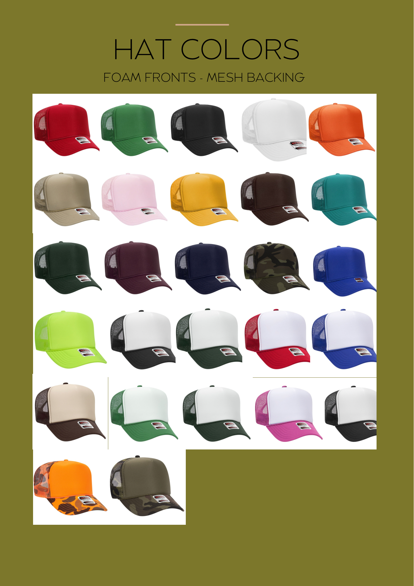 Electric label - Wholesale Trucker Hat - Unisex - Custom Embroidered Hats5