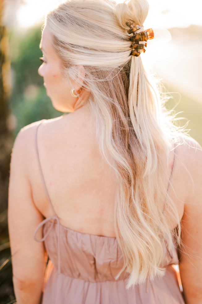 TELETIES - Wholesale Hair Clip - Women's - Classic Hair Clip | Small | Tortoise3