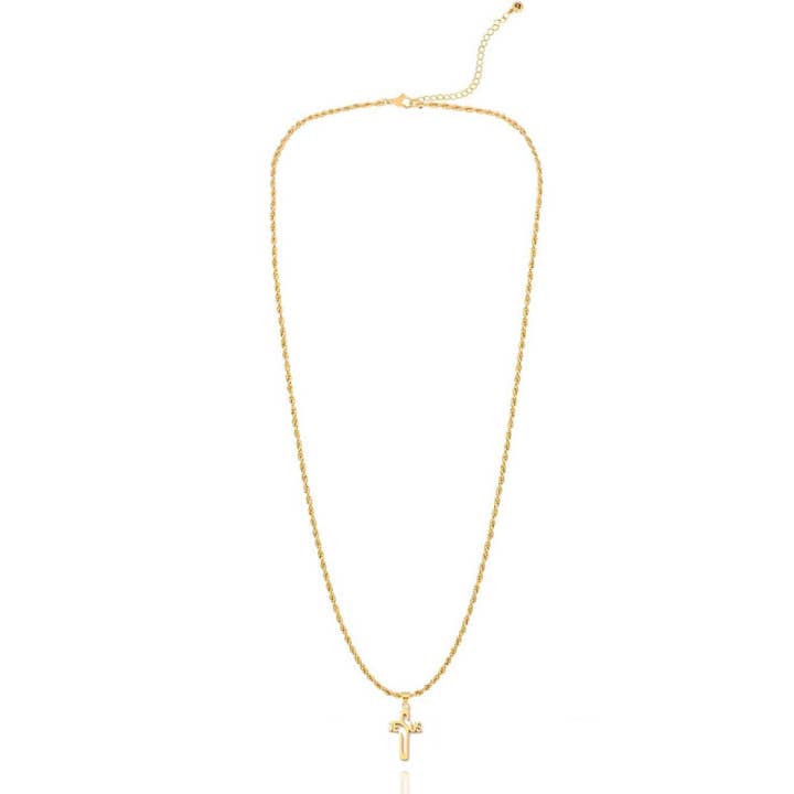 AMADI Jewelry - Wholesale Pendant/Charm Necklace - Almighty Jesus Necklace in Gold and Silver
