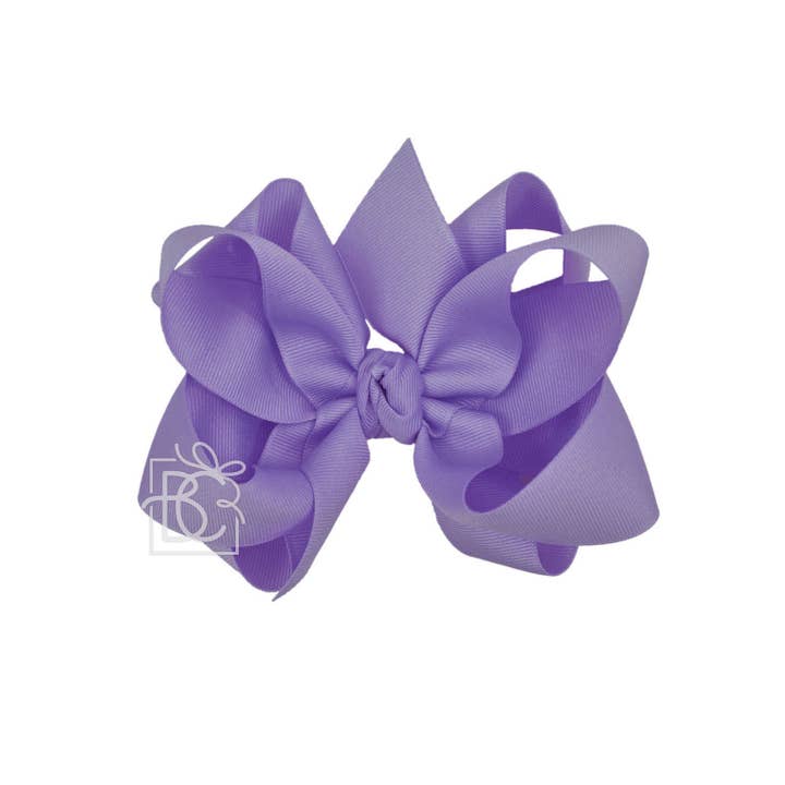 Beyond Creations, LLC - Wholesale Hair Bow - Kids - MULTI-LOOP GROSGRAIN BOW ON CLIP213