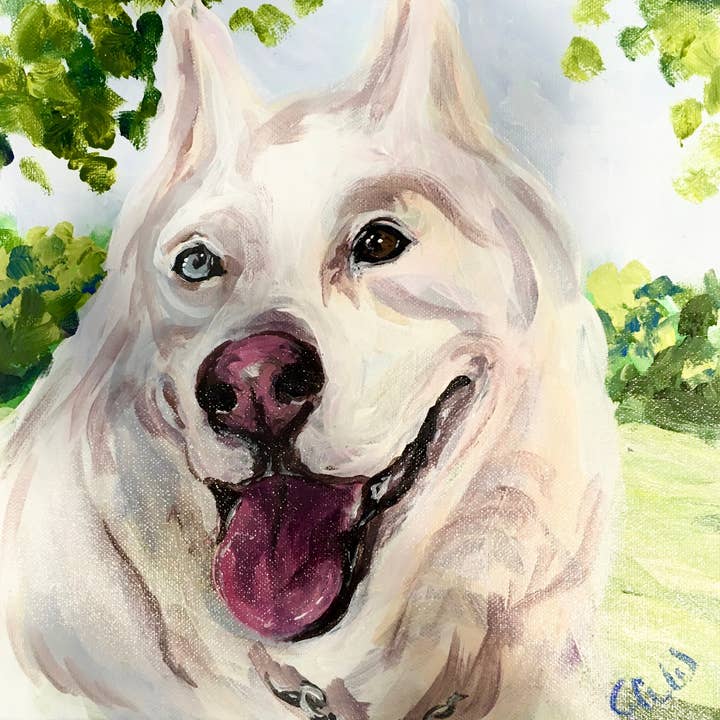 Pet Portrait - July 2017 for wholesale by HAVE MERCY LLC