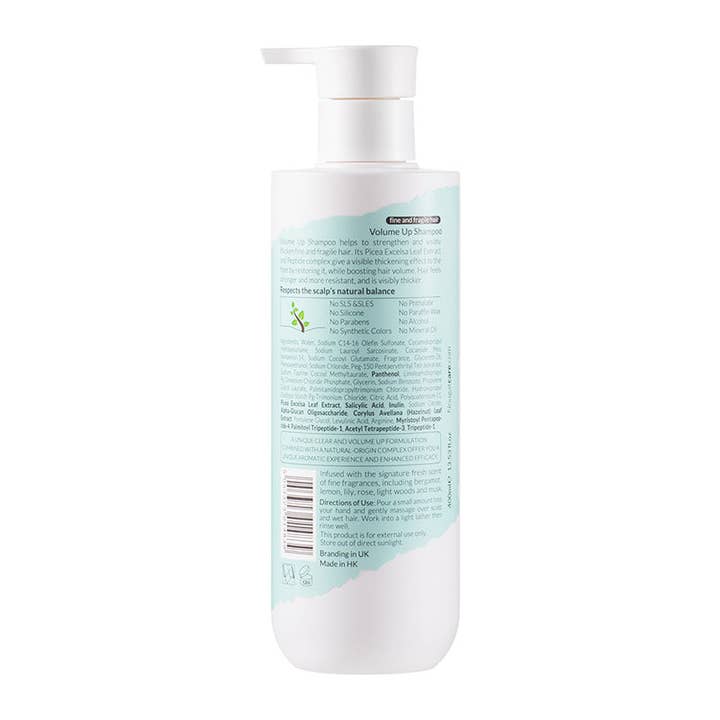 Nougat London - Wholesale Hair Shampoo - Ginger Lily Volume Shampoo (400ml)1