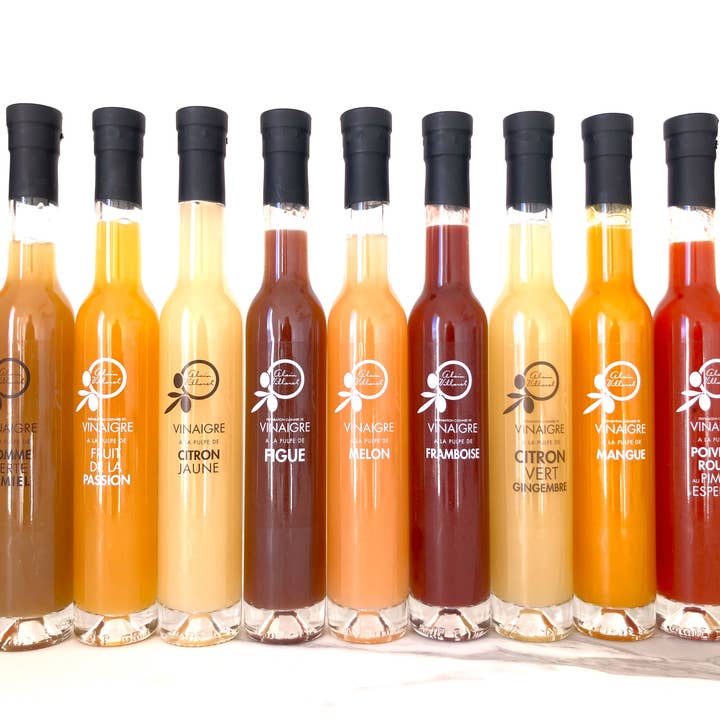 NEW 11 vinegars in 200 ML for wholesale by EI ALAIN VILLARET