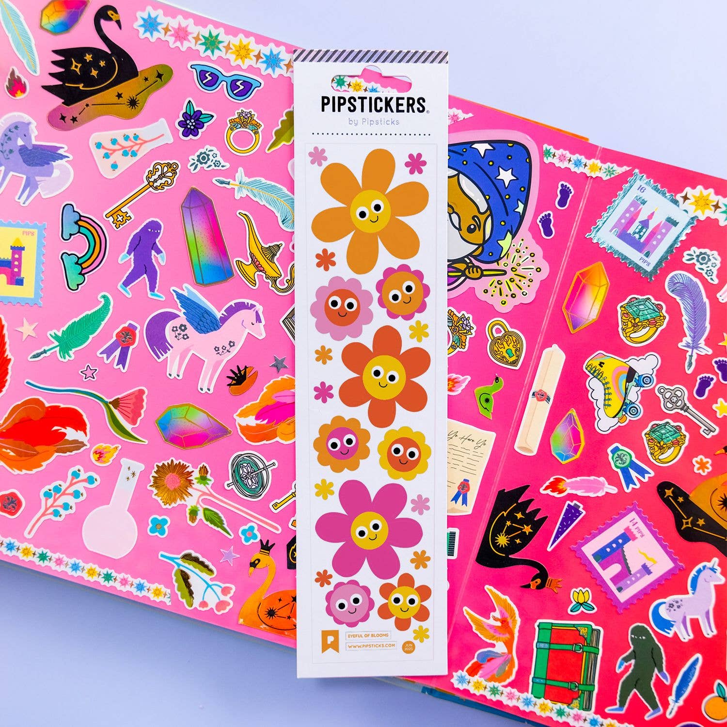 Pipsticks - Wholesale Sticker - Googly Eyed Eyeful of Blooms2